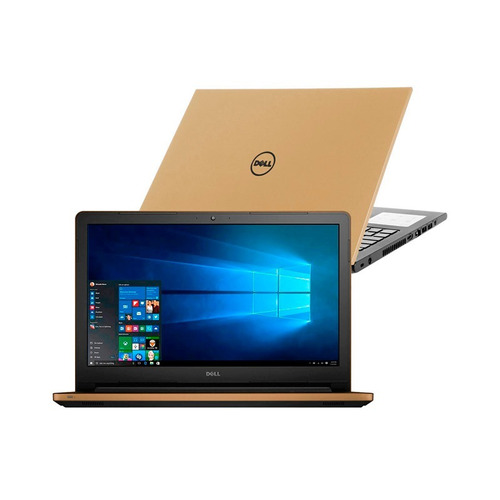 Notebook Dell Inspiron 555-0013 15.6  Dc 4gb 1tb R2 W10 Gold