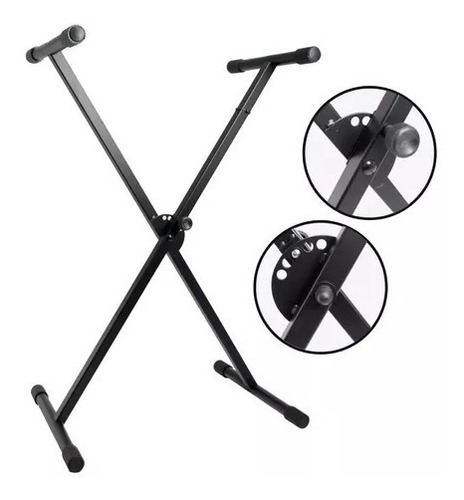 Soporte Para Teclado O Piano Pata Simple Soundking Df002