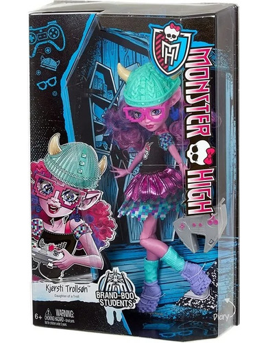 Monster High Kjersti Trollson, Nueva En Caja Y Sellada