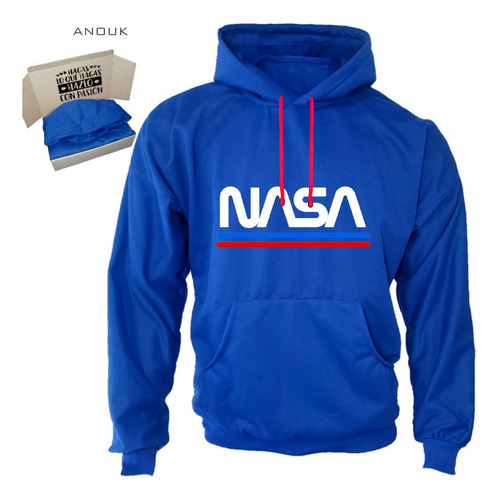 Buzo/hodie Personalizado La Nasa Estampado Unisex Y Niños