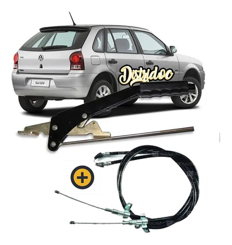 Kit Palanca Freno De Mano Vw Gol Ab9 96 G3 G4 Y Cable Traser