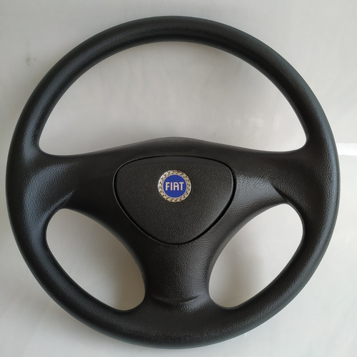 Volante Mod Original Logo Azul Fiat Strada Ano 1997