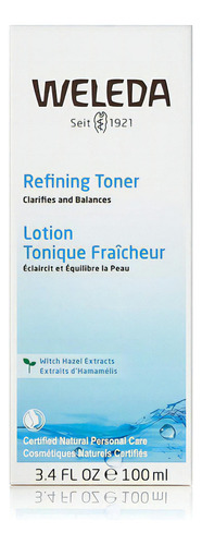Tóner Facial Weleda Dermatológicamente Probado 3.4 Oz Tipo De Piel Todo Tipo De Piel