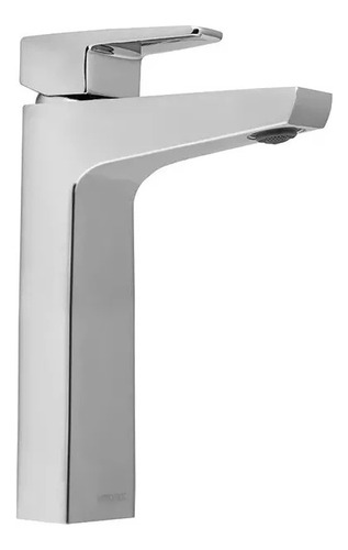 Monomando Helvex Pia-101 Cromo Con Mangueras Para Lavabo Acabado Brillante