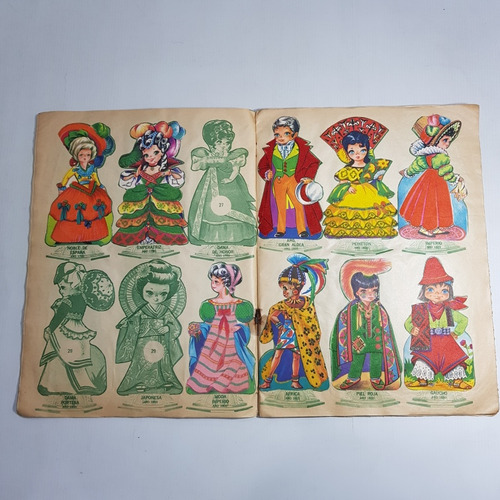 Imagen 5 de 10 de Antiguas Figuritas Terciopelo Con 164 Figuritas Mag 59905