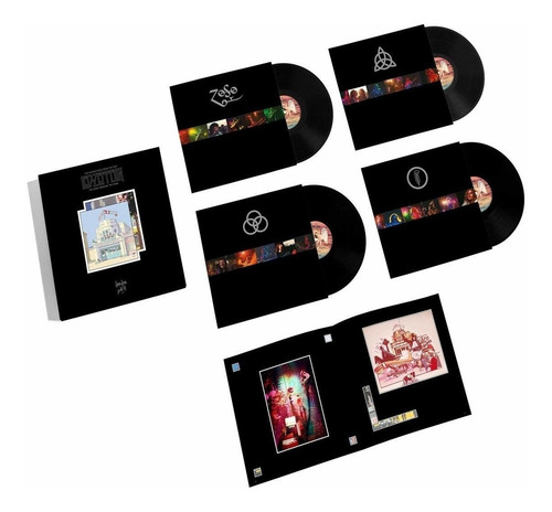 Led Zeppelin Song Remains The Same 4 Vinilos Nuevos Box