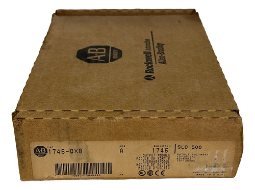 New Allen Bradley 1746-ox8 /a Slc 500 8-pt Relay Output Bbz