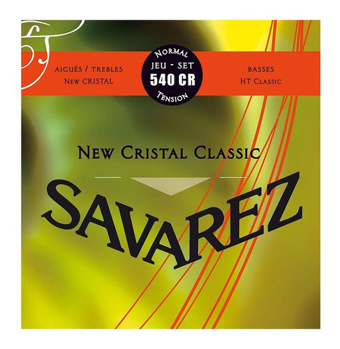 Encordado Clásica Savarez 540 Cr - New Cristal  - Plus