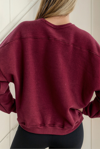 Buzo Sudadera Lisa De Frisa - Talles S M L