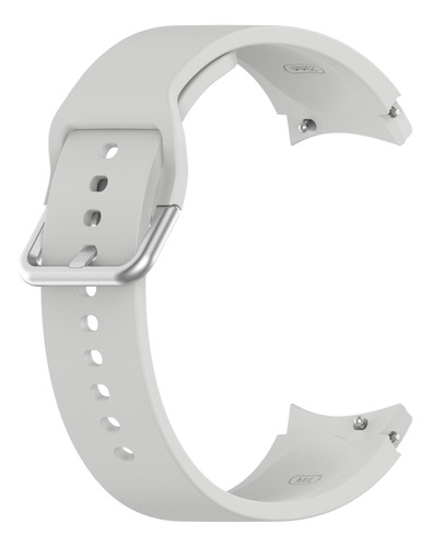 Correa De Reloj De Silicona Gris Plateada Para Samsung Galax