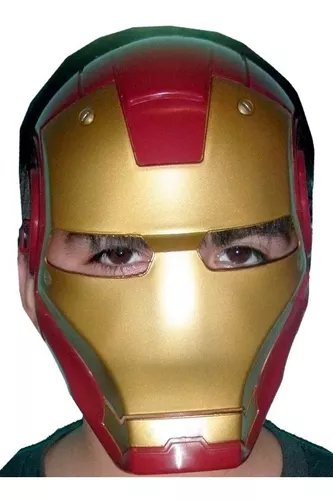 Máscara Ironman Avengers Vengadores Semirígida Careta