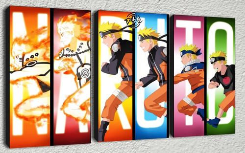 Cuadros Naruto Manga Anime 75x45 Cm Ideal Habitacion