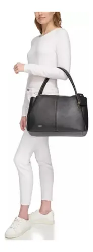 comprar Bolsa Tote Dkny Original Monedero Regalo Dama Negra Beige