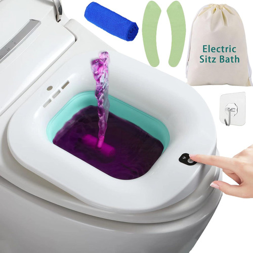 Bañera De Asiento Para Hemorroides, Baño Eléctrico Plegable