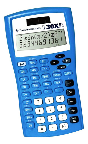 Texas Instruments Calculadora Cientfica Ti-30x Iis, Azul