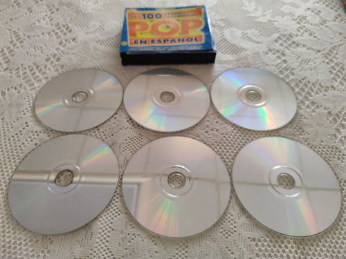 Las 100 Grandes Canciones Del Pop 6 Cd's Luis Miguel Y Más Estándar (Usado)