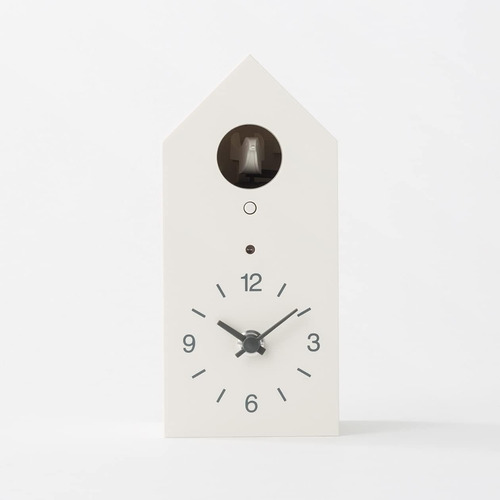 Reloj De Cuco, Blanco, Mediano