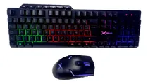 Comprar Combo Teclado Mouse Gaming Inalámbrico Delux K9800g+m588gx