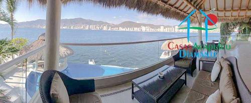 Imagen 1 de 14 de Cad Las Gaviotas 14. Terraza Con Alberca Y Vista A La Bahía