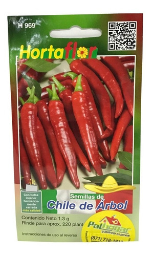 Semillas De Chile De Arbol Hortaflor