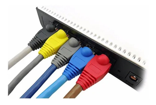 Plug Rj45 Cat 6 Paquete Por 100 Unidades+ 100 Botas