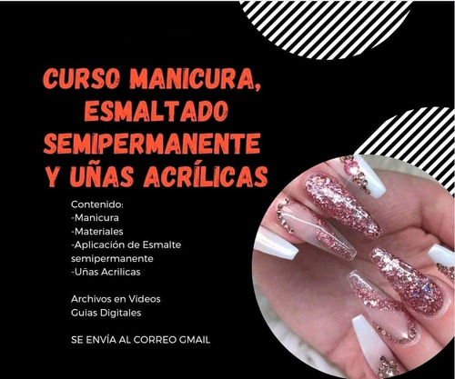 Curso De Manicure Y Uñas Acrílicas Digital | MercadoLibre