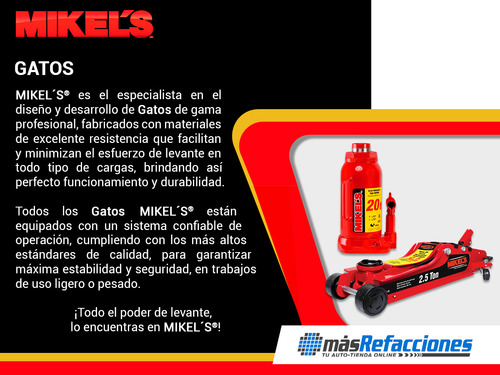 Gato Hidraulico De Botella Con Tornillo De Extension 1.5 Ton