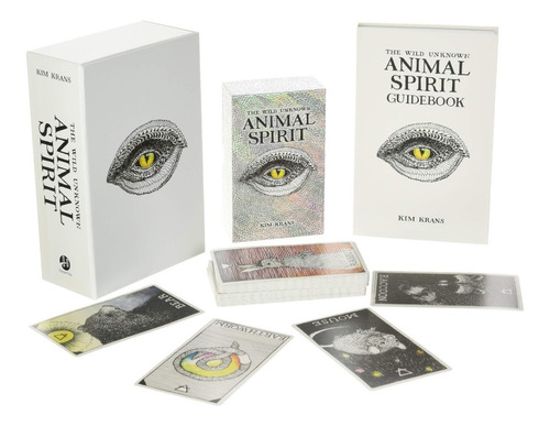 Imagen 1 de 10 de Mazo + Libro The Wild Unknown Animal Spirit / Kim Krans