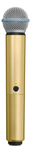 Shure Wa713 Mangadorada Para Micrófono Blx Sm58 Y Beta58 Color Dorado oscuro