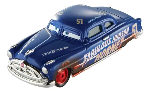 Disney Cars Dirt Track Fabulous Hudson Hornet Doc Hudson