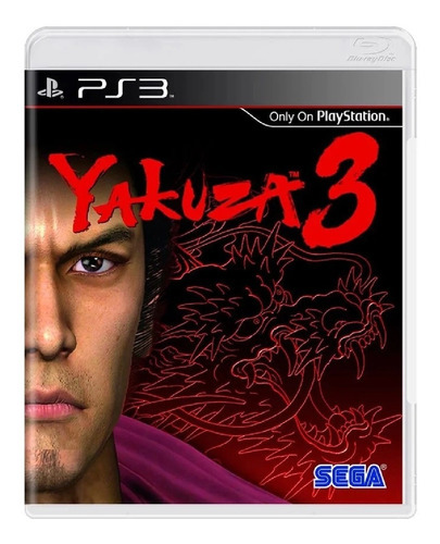 Jogo Yakuza 3 Ps3 Midia Fisica Sega