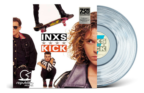 Inxs - Kick - Lp En Vinilo Translúcido Sellado Nuevo