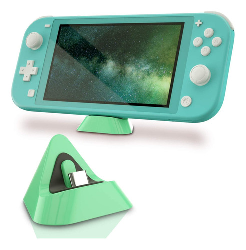 Base De Carga Para Nintendo Switch Lite Verde