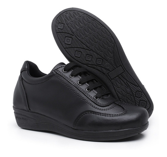Tenis Ortopedico Feminino Caminhada Anabela | MercadoLivre.com.br