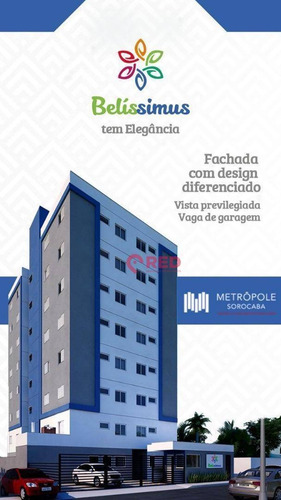 Imagem 1 de 15 de Apartamento Com 2 Dormitórios À Venda Por R$ 189.990,00 - Edifício Belíssimus - Sorocaba/sp - Ap0302