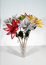 Comprar Flores Navideñas, Decoración Navidad, Flores Artificiales