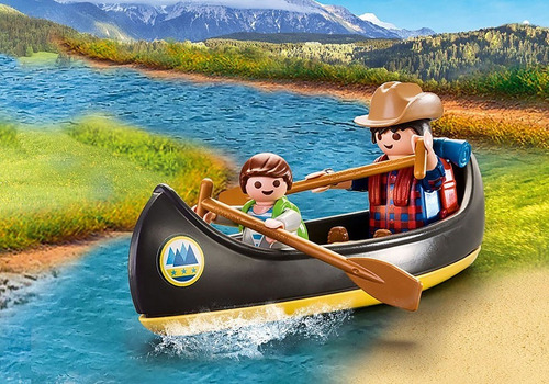 Imagen 3 de 6 de Playmobil Maletin Camping Family Fun 9323 Ink Educando