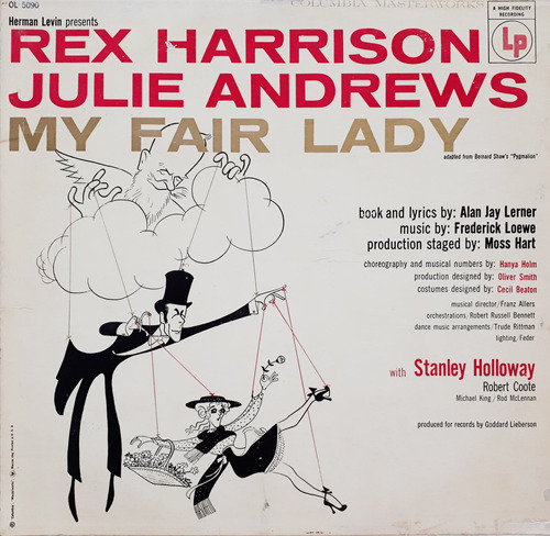 Rex Harrison, Julie Andrews - My Fair Lady Lp