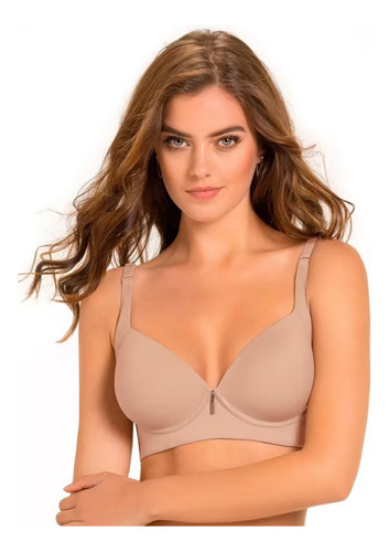 Leonisa Sostén Cover Bra 36b Color Beige 011970