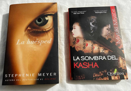 Libro Paquete La Huesped Meyer, La Sombra Del Khasa Miyabe