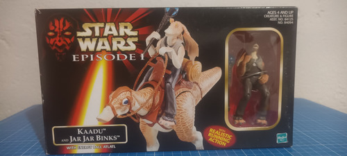 Kaadu And Jar Jar Binks Episodio 1 Star Wars 1998 (Usado)