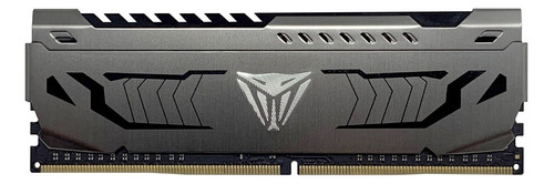 Memoria RAM Viper Steel gamer color gunmetal grey 8GB 1 Patriot PVS48G320C6