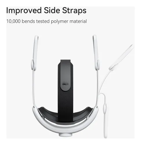 Head Strap Kiwi Design Comfort Compatível Com Quest 2 White