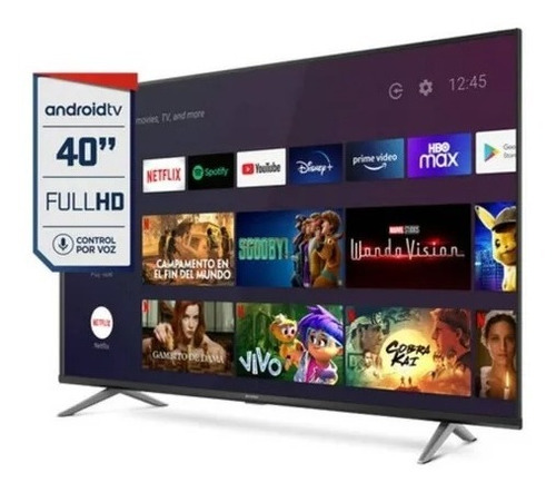 Imagen 2 de 5 de Televisor Hitachi 40 Full Hd Android Tv Cdh-le40smart21-f