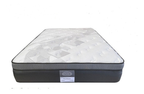 Colchon Individual America Ortopédico Muy Cómodo Platinium