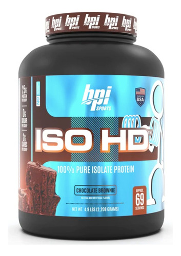 Iso Hd Bpi 5lb Proteina Bcaa - Unidad a $379900