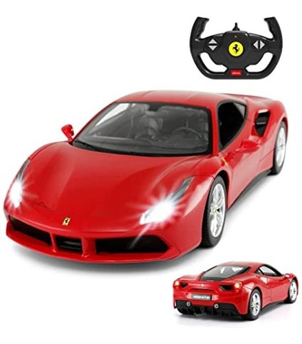 Auto Ferrari 488 Gtb A Radio Control Escala 1:14 