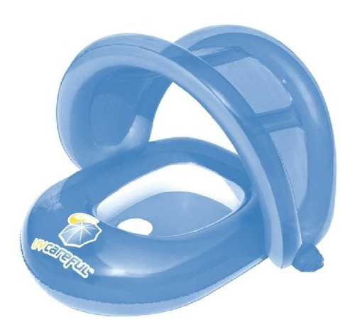 Bote Flotador Bebe Con Techo Pileta Bestway Inflabl Flotador