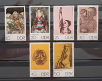 Comprar Estampillas Alemania Ddr, Cuadros, Pint S\u002Fc Nueva Mnh 1970