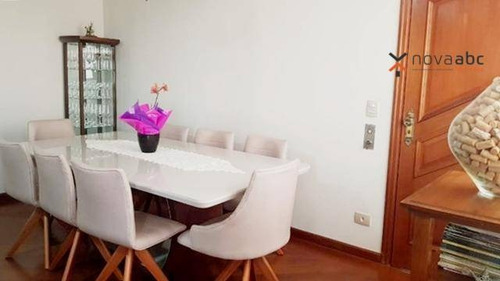 Imagem 4 de 20 de Apartamento Com 3 Dormitórios À Venda, 162 M² Por R$ 795.000,00 - Centro - Santo André/sp - Ap3162